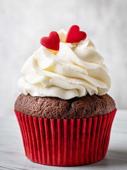 Red Velvet μίνι cupcakes
