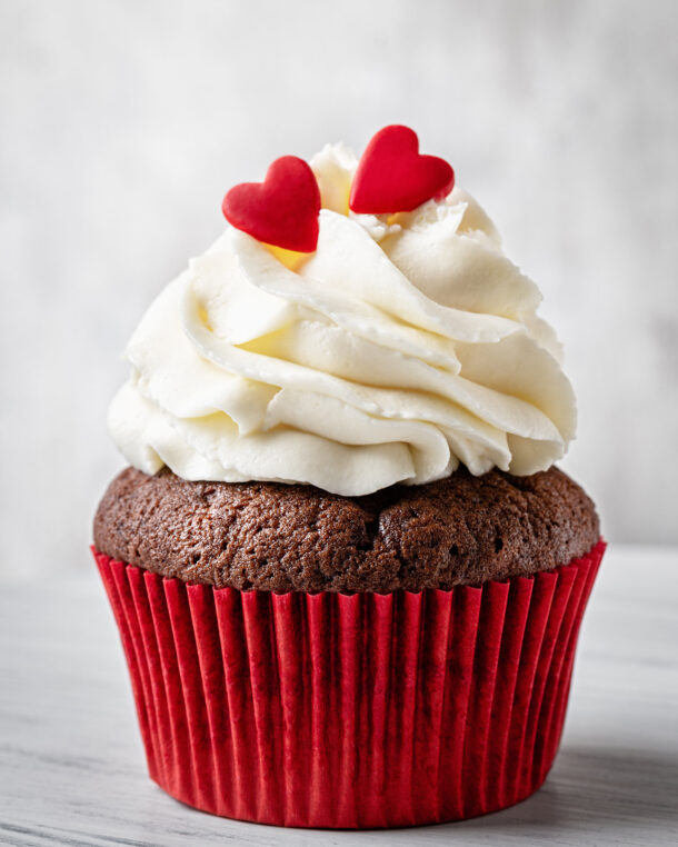 Red Velvet μίνι cupcakes