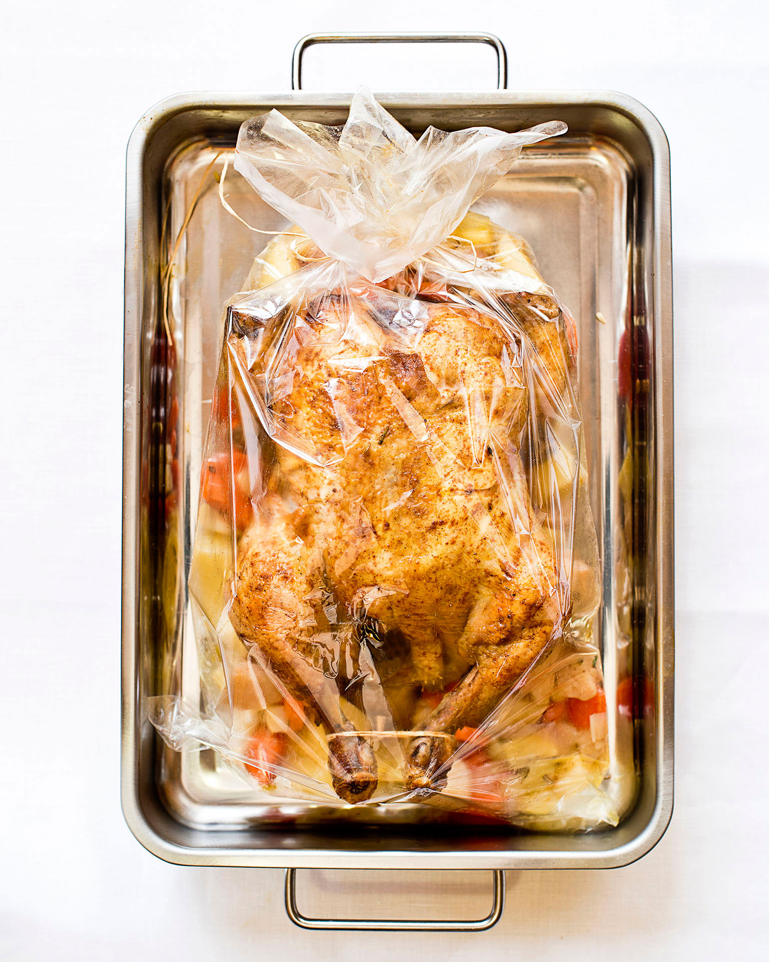 Moral education course Spider Kοτόπουλο, στη σακούλα με λαχανικά | ΣΥΝΤΑΓΗ | Gastronomos.gr