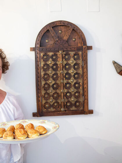Τα φαγητά  της Παυλίνας Αποστολίδη  έχουν μνήμες Ανατολής