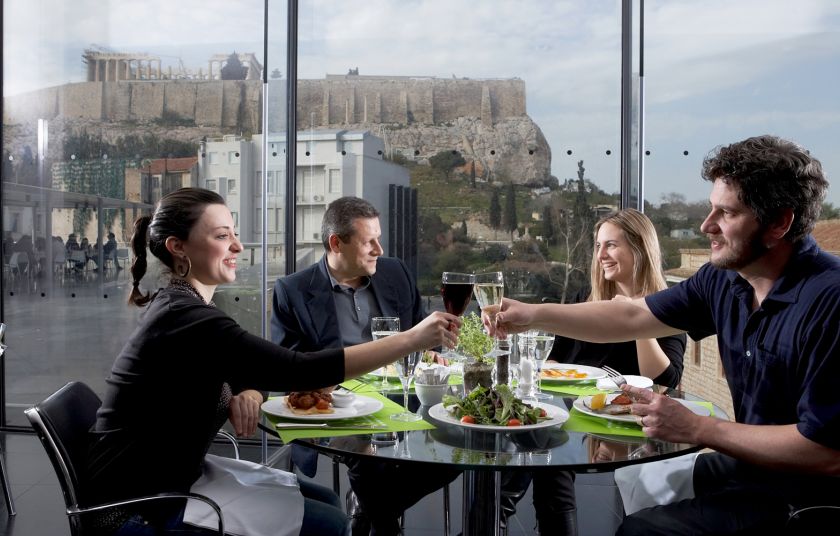 Eστιατόριο του νέου Μουσείου της Ακρόπολης
