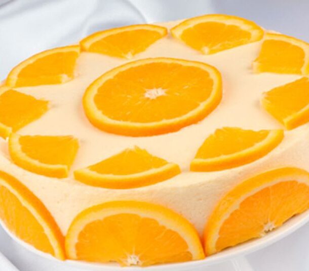 Μπαβαρουάζ πορτοκάλι