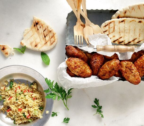 Κυπριακοί κεφτέδες με κιμά χοιρινό και πατάτα