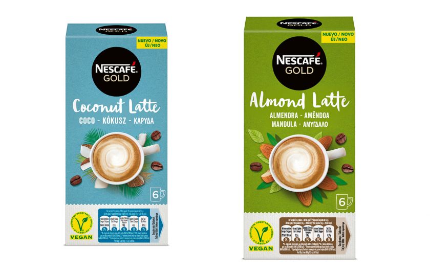 Vegan latte ροφήματα για το σπίτι από τον Nescafé Gold Cappuccino