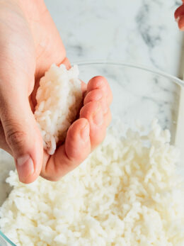 Κολλώδες ρύζι για σούσι