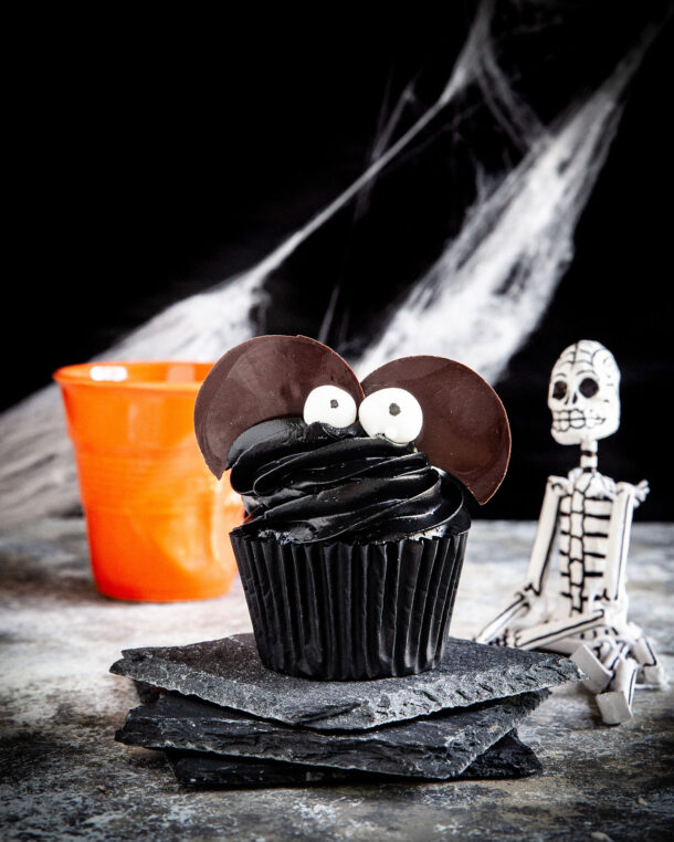 halloween chocolate cupcakes