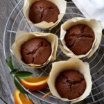 Vegan cupcakes σοκολάτας, χωρίς μίξερ