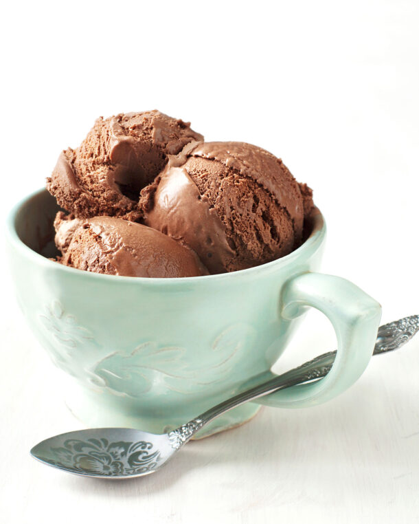 Παγωτό σοκολάτα με καραμέλα
