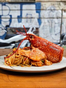 Lobster fra diavola – Πικάντικη αστακομακαρονάδα