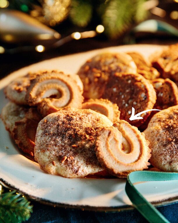Δανέζικα μπισκότα βανίλιας – Vaniljekranse
