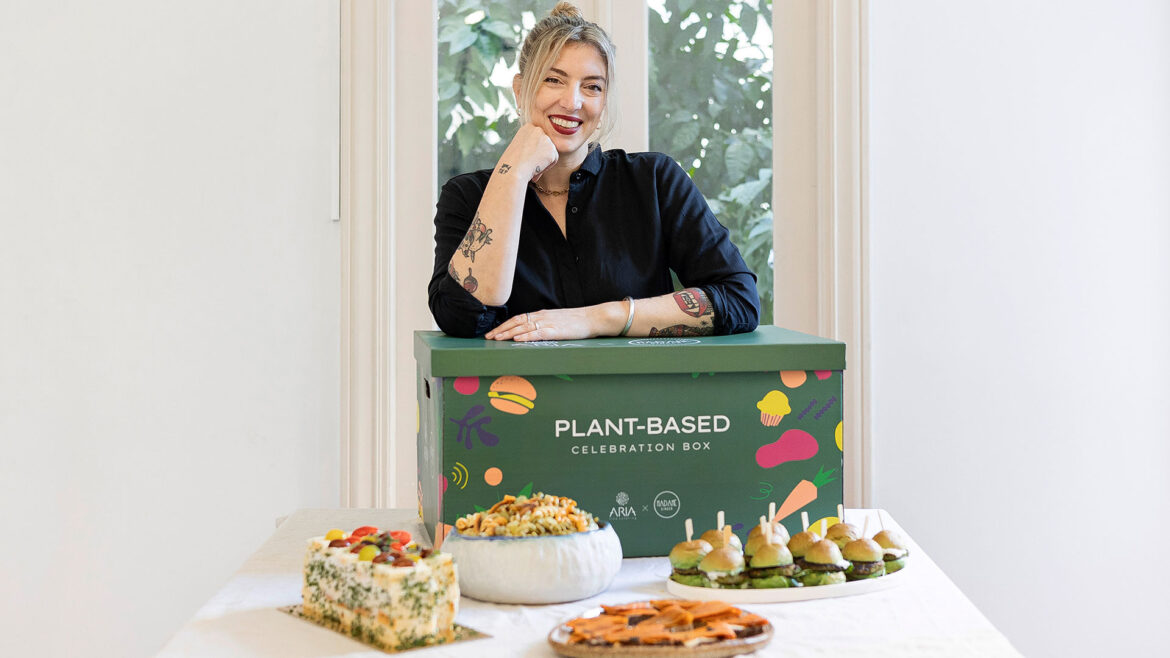 Η ARIA Fine Catering συναντιέται με τη Madame Ginger για τη δημιουργία ενός plant-based menu