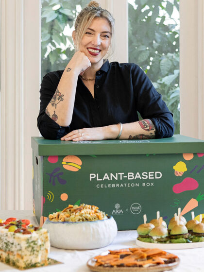 Η ARIA Fine Catering συναντιέται με τη Madame Ginger για τη δημιουργία ενός plant-based menu