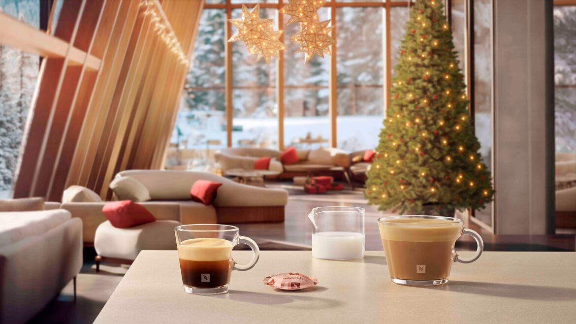 Η Nespresso Professional φέρνει τα Χριστούγεννα στο φλιτζάνι σας με το νέο CAFFE NOCCIOLA