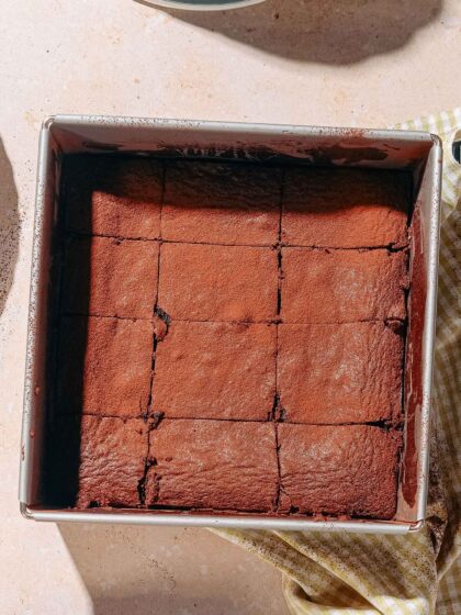 Brownies χωρίς βούτυρο, με αβοκάντο